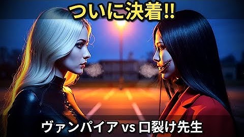 AIが作った「妖怪バトル」 #3　口裂け女 vs ヴァンパイア　後編