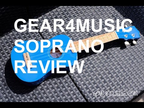 Got A Ukulele Reviews - Gear4Music Soprano - YouTube