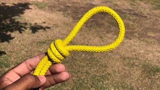 How To Tie A Noose Knot