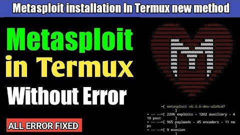 Metasploit installation without error | all error fixed | full Metasploit  installation guide
