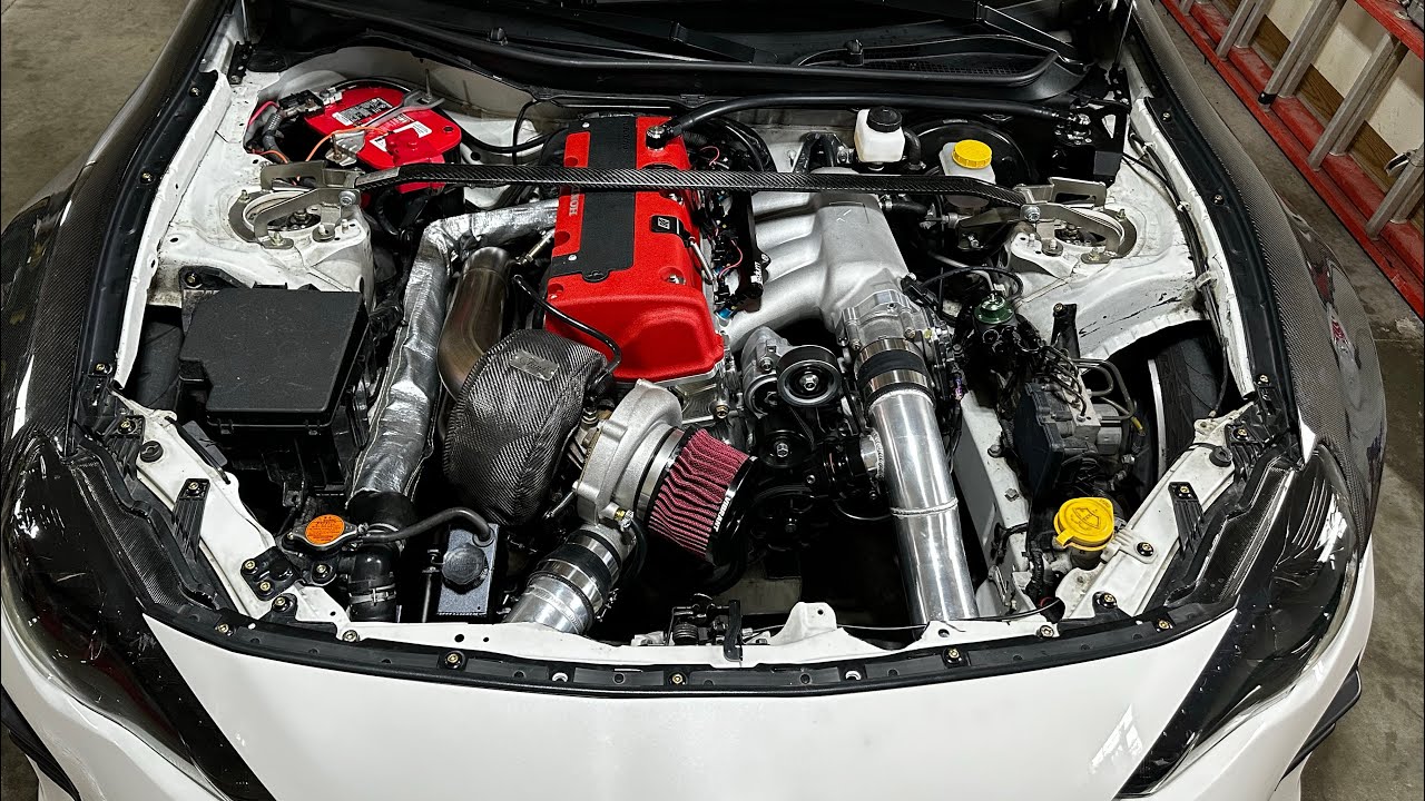 Turboed k24 Toyota 86 500hp (intro) to the channel - YouTube