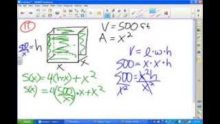 Optimization Problems Part II