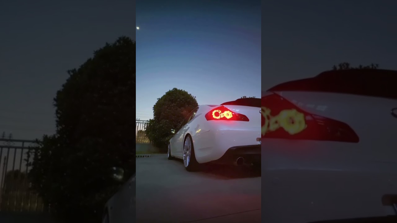 infiniti g37 sedan art exhaust GTR sonud!