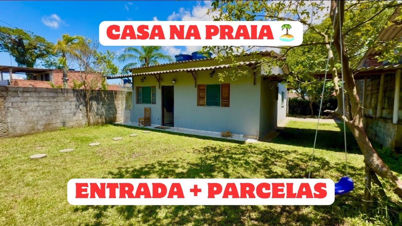 CASA NA PRAIA ACEITANDO ENTRADA + PARCELAS DIRETO COM O PROPRIETÁRIO EM ITANHAÉM/SP