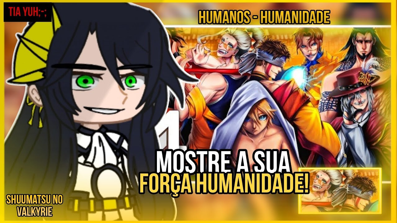 deuses + Brunilda react ao rap dos humanos - humanidade |markim| (gacha club)