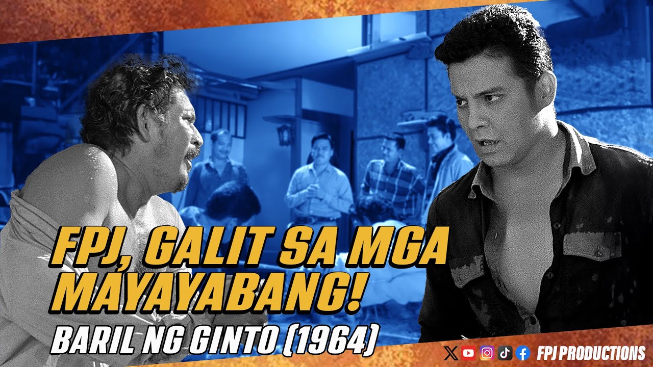 FPJ, Galit sa mga Mayayabang! | Baril na Ginto | Fernando Poe Jr. - YouTube