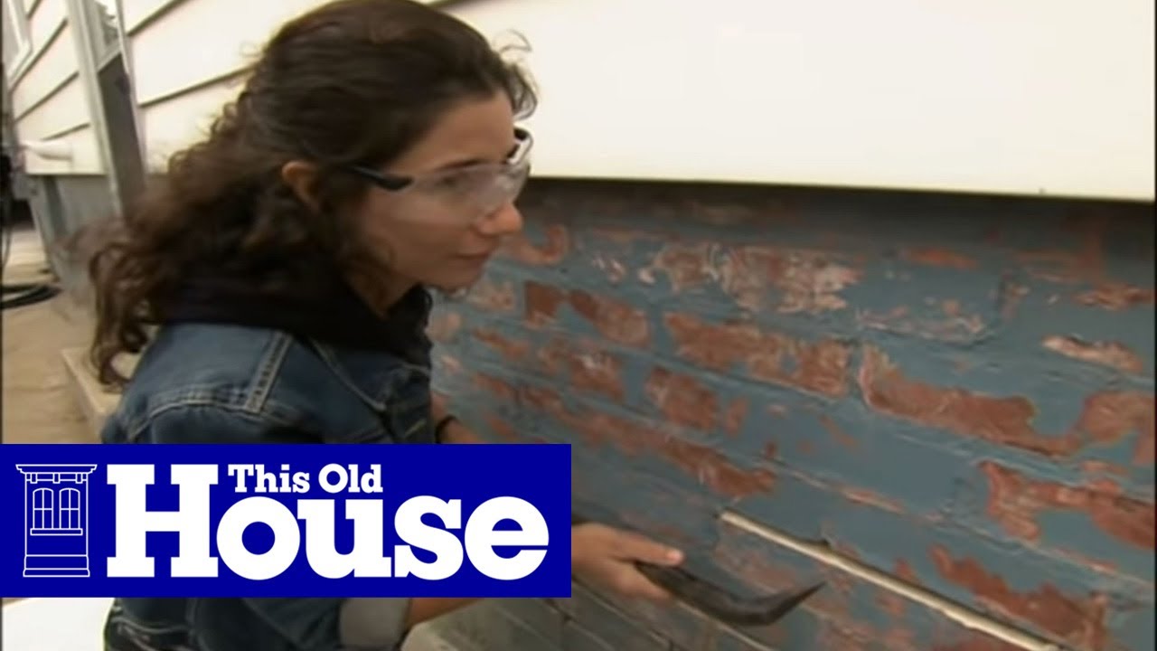 How To Repoint A Brick Foundation This Old House You How To Repoint A Brick Foundation