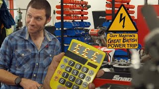 How much does it cost to power Guy's Shed? | Guy Martin's Power Trip