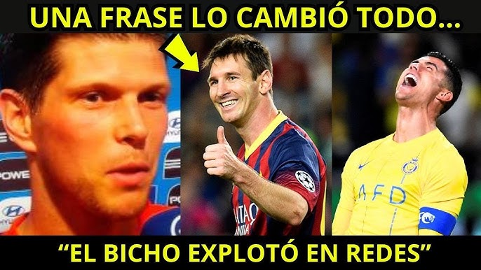 ¡HUNTELAAR HUMILLÓ A CRISTIANO CON UNA SOLA FRASE SOBRE MESSI! - YouTube