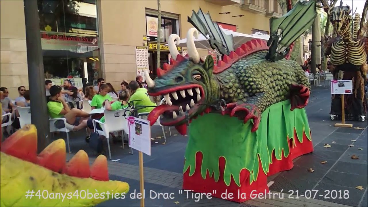 40 besties 40 aniversari Drac de la Geltrú 21/07/18