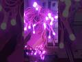 Bajaj Glimmer 3.5w Led String Light 💡10Mtr Pink Colour Unboxing testing #shorts