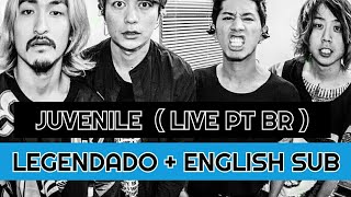 One Ok Rock - Juvenile  [ Live at JinseixKimi Tour ] Legendado / Tradução PT BR + English Lyrics Resimi