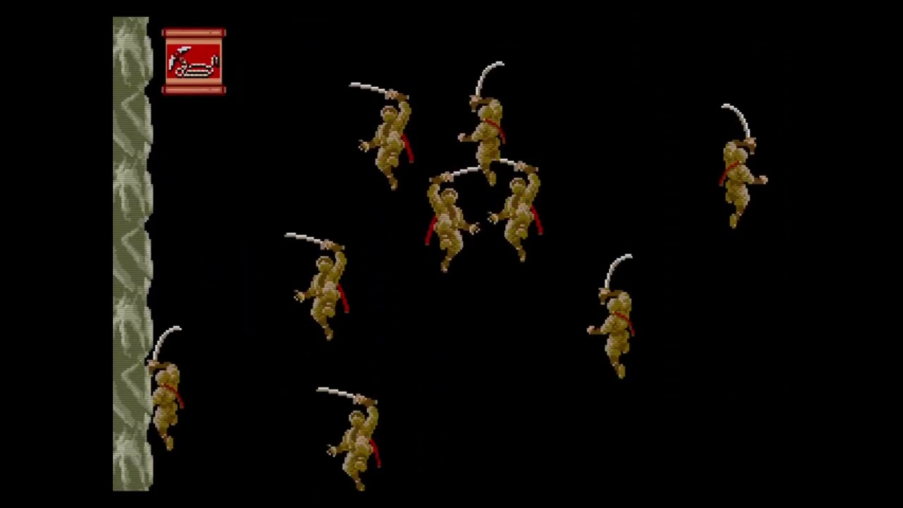 Ninja Spirit Pit walkthrough (PC Engine)