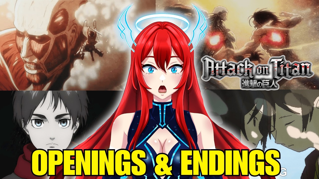 SO PEAK! | FIRST TIME REACTING to ALL ATTACK ON TITAN Openings and Endings