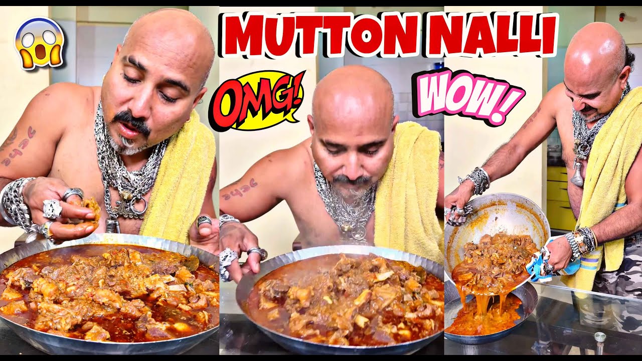 अर्चना के साथ खाया 3KG देसी मटन 🤯 l Ulhas Kamathe l Archana & Ulhas