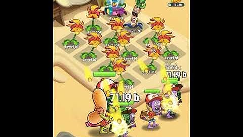 Merge Plants vs Zombies #shorts | Android Game Play | Tue-23-11-21 #RBChannel #mpvz01