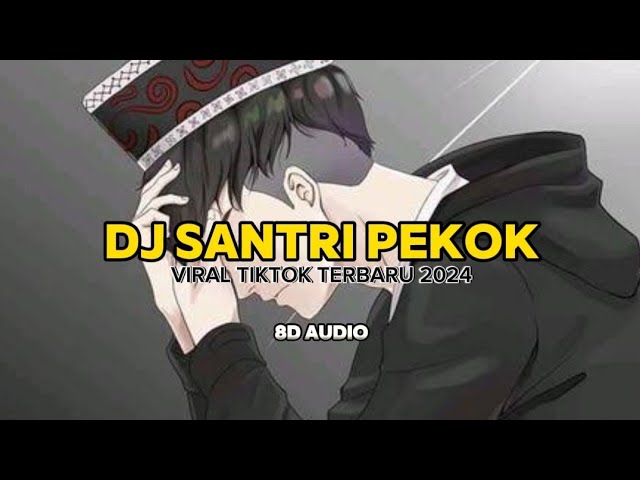 DJ SANTRI PEKOK || DJ GANDOK DENOK SANTRI LULUSAN PONDOK || 8D🎧 class=