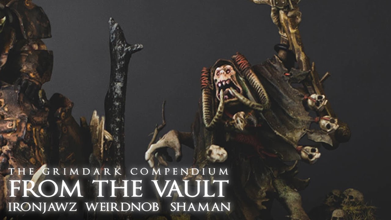 Games Workshop Warhammer AoS Ironjawz Weirdnob Shaman 99070209005
