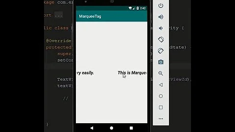 Marquee || EllipSize || TextView Everything In One Video || *Android Studio*