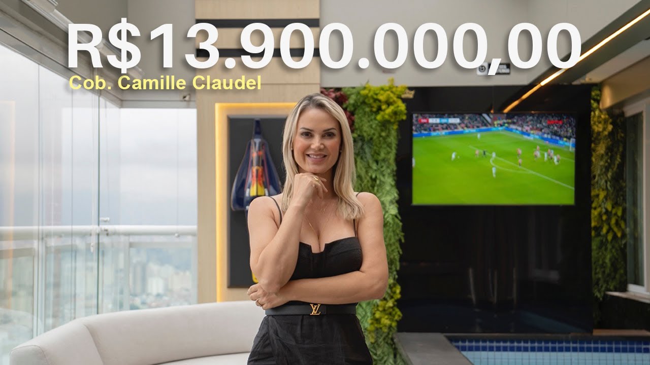 Uma vista panorâmica para São Paulo - Cobertura Camille Claudel | Mari de Lima🌟🏙️