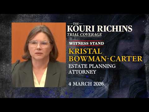 Estate planning attorney Kristal Bowman-Carter testifies in Kouri Richins murder trial