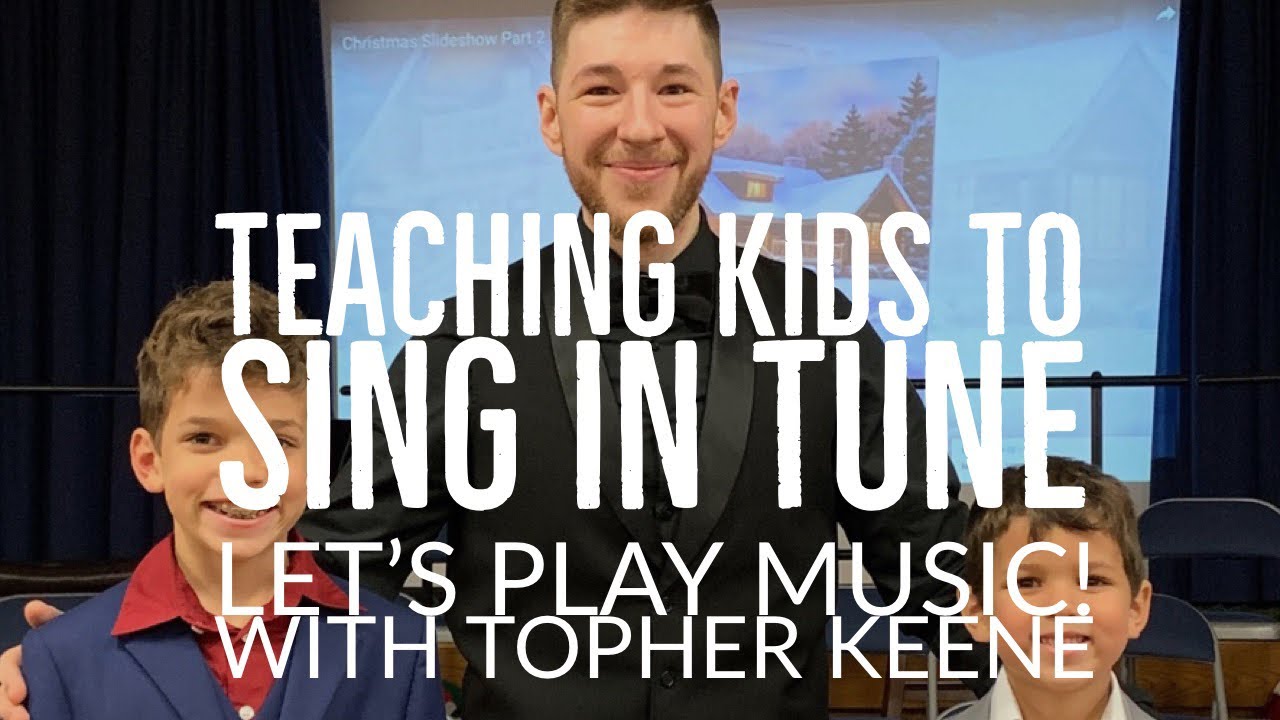 Учим детей петь в унисон! Давайте играть под музыку! С Тофером Кином.