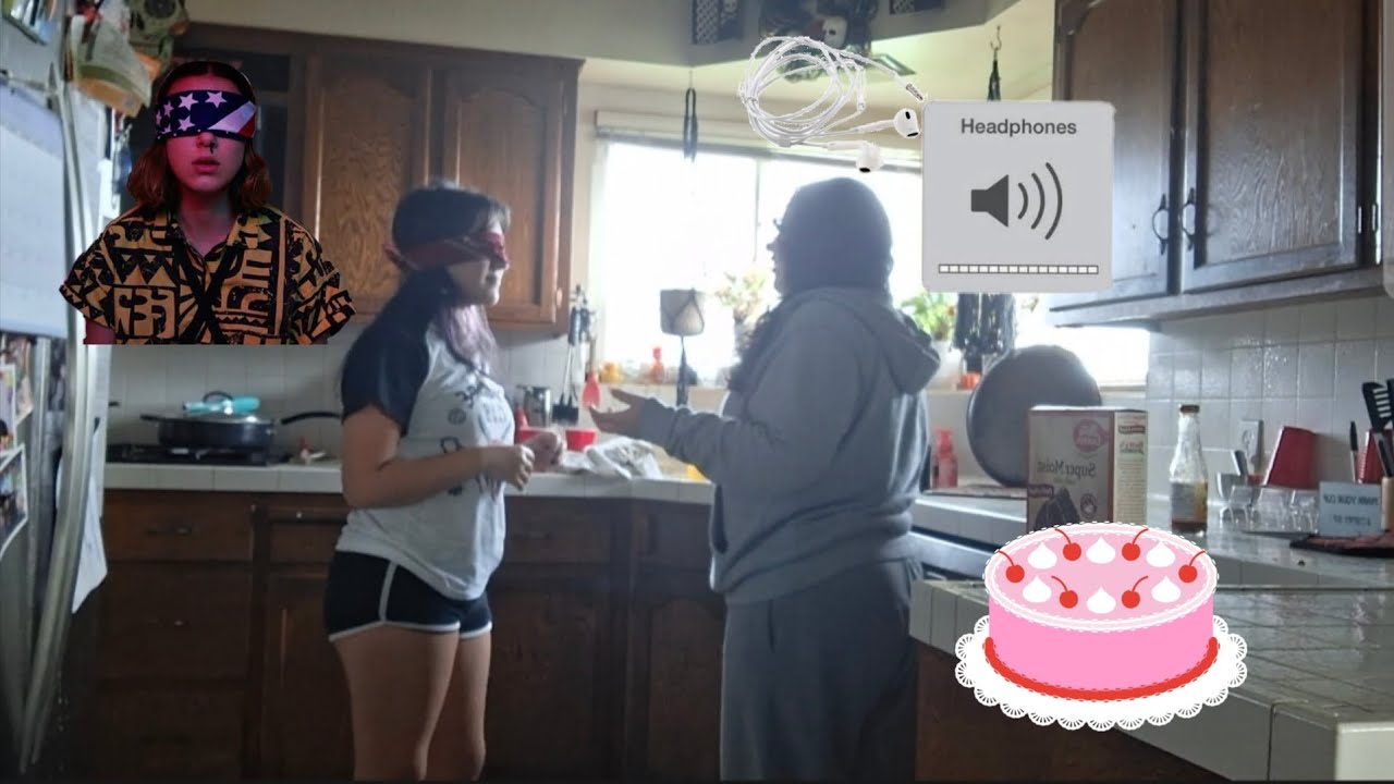 BLIND AND DEAF CHALLANGE || Leah deleon ft: vannesa 