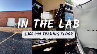 DAY TRADER Building Out A $300,000 Trading Floor - IN THE LAB