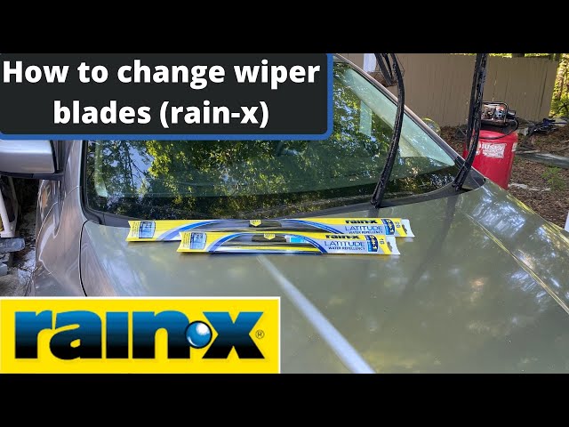 How to Change Windshield Wiper Blades