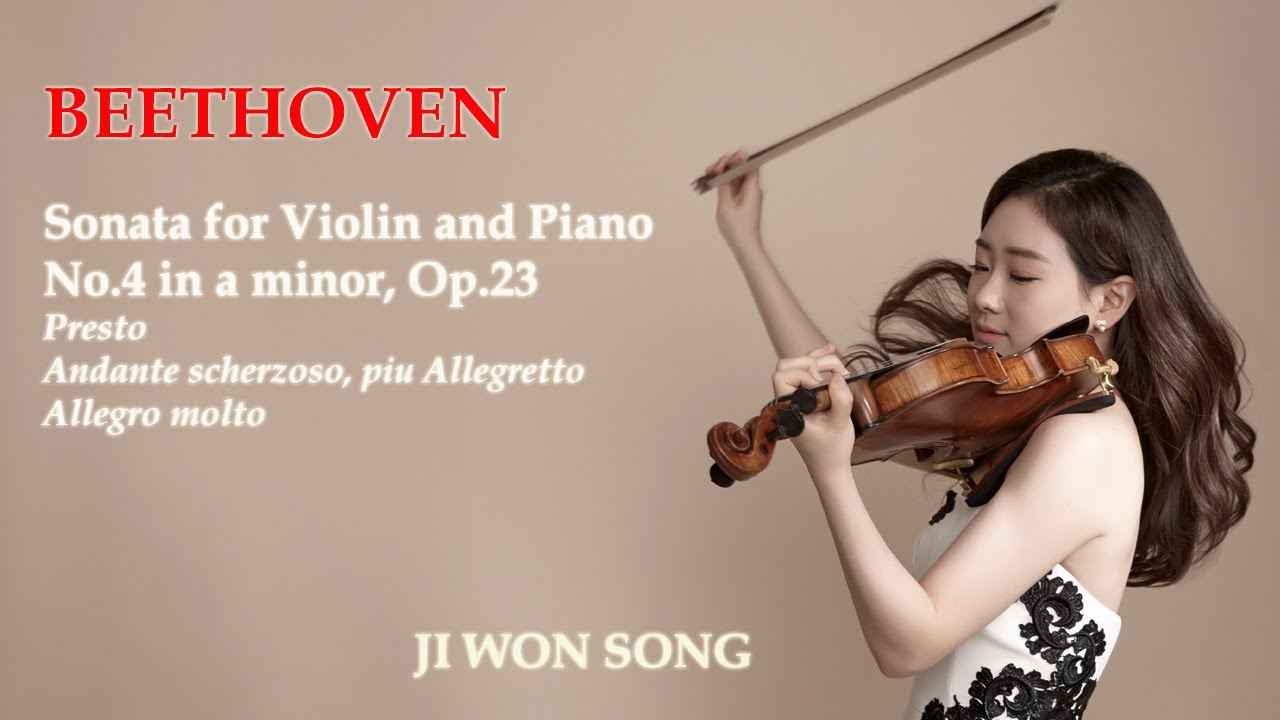 Beethoven Sonata for Violin and Piano No.4 in a minor, Op.23 - YouTube