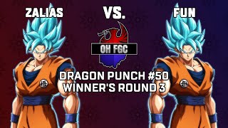 Zalias vs. Fun - DPO #50 | Dragon Ball FighterZ Winners Round 3