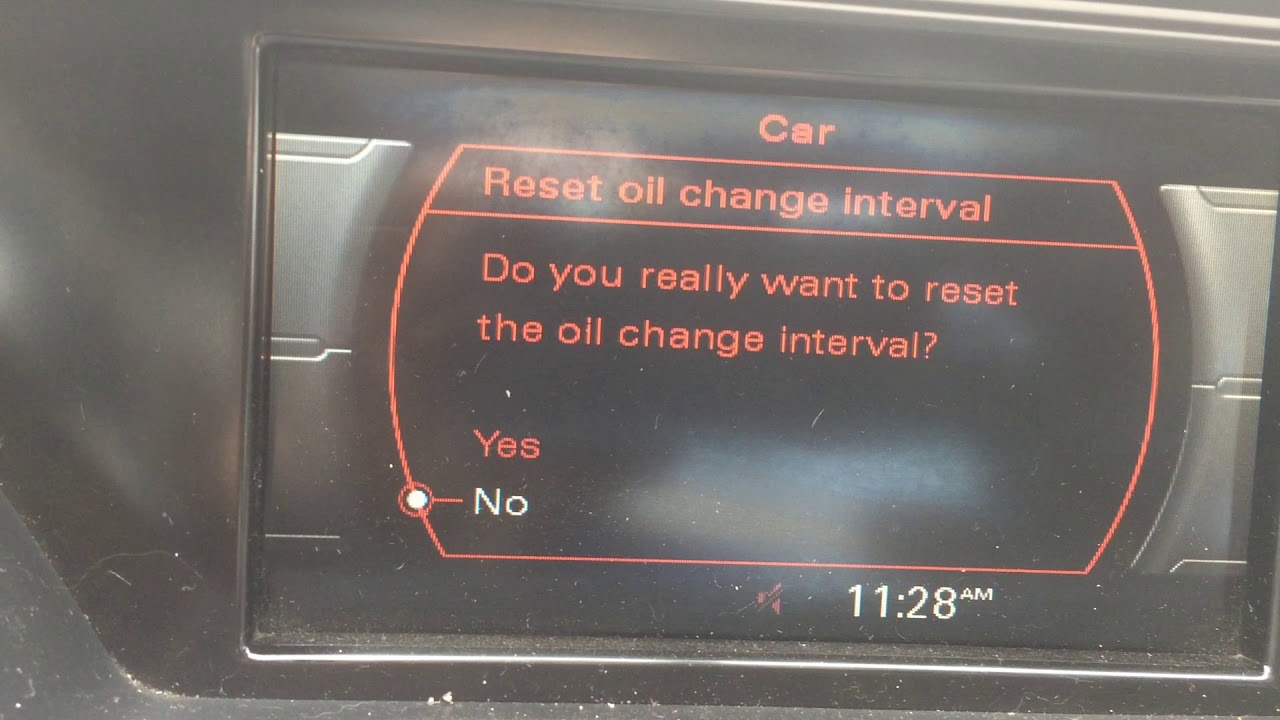 2009 Audi A4 Quattro Oil Light Reset Youtube