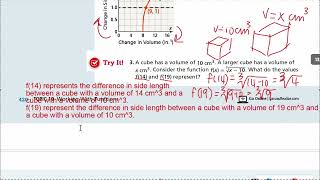 EnVision Algebra 1) Lesson 10-2: The Cube Root Function (Part 2)