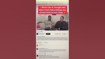 Have you been adding listing videos to your listings on Etsy?🤔