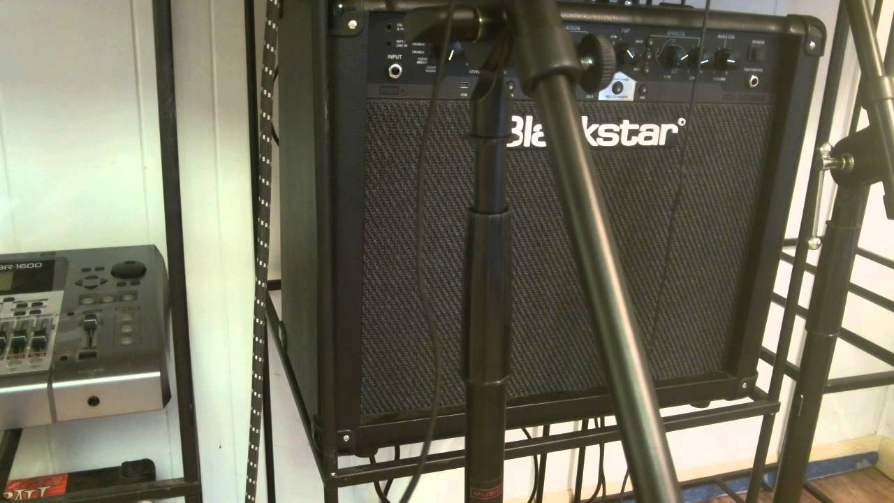 JB Backing track jam with ''metal guitar pic'' Blackstar ID260 TVP