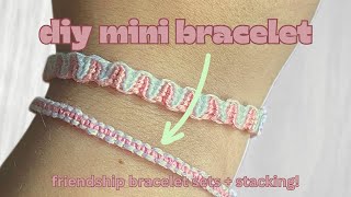 Beginner-Friendly Friendship Bracelet Using Square Knots - Talk through Tutorial