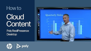 How to Use the Polycom Pano App with Cloud Content | HP Support