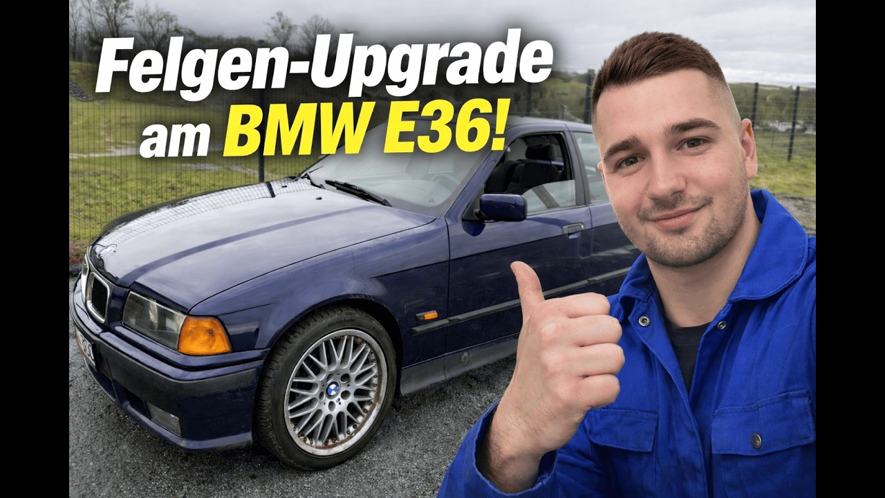 Felgenupgrade- Der BMW E36 bekommt neue Felgen!