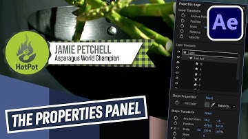 Make the most out of the PROPERTIES PANEL in After Effects