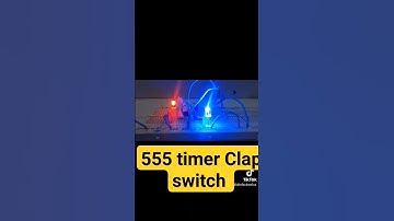 555 Timer Clap Switch #electronics #project @Jedidiahelectronics