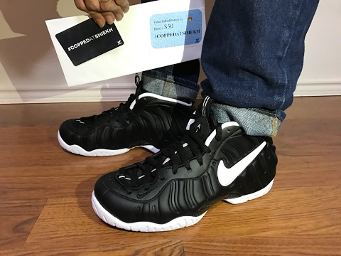 dr doom foamposite on feet