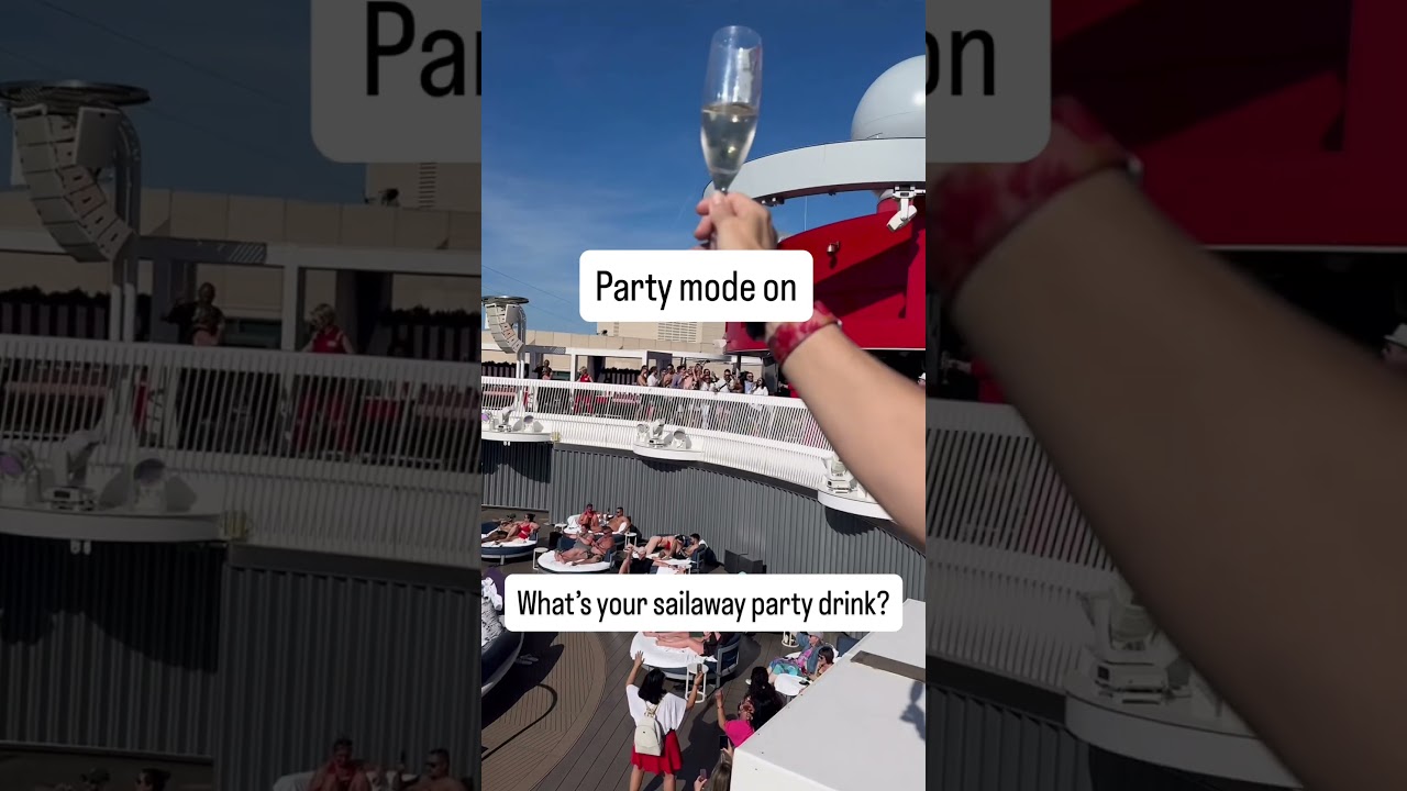 Virgin Voyages Scarlet Lady Sailaway Party
