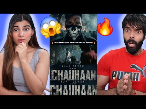 CHAUHAAN | Title Announcement Reaction | Ajay Devgn | Jyoti Deshpande | Aanand L Rai | Neeraj Y |