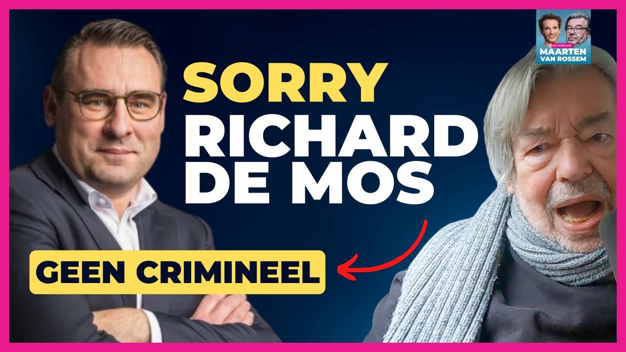 Uniek: Maarten zegt sorry tegen Richard de Mos: 'Toch geen Haags crimineeltje'