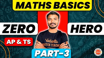 Maths Basics😍 | Part 3 | Ranjithkumar Sir | AP & TS Board | Zero To Hero @vedantutelugu8910