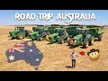 🇦🇺 AUSTRALIA ROAD-TRIP : Moisson XXL avec la TEAM John Deere  🤠