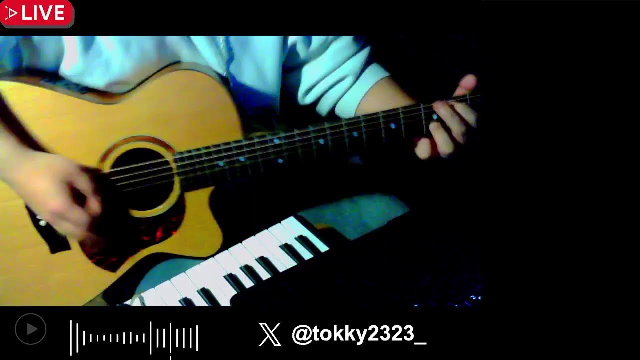 ほそぼそと弾き語り。