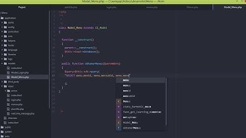 Menu Dinámico con PHP, CodeIgniter Mysql y Bootstrap(Parte 3)