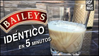 Como hacer BAILEYS CASERO - Crema Irlandesa BAILEYS