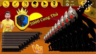 Quân Híp Triệu Hồi 5000 Anh Em Cung Thủ Chống Lại Sức Mạnh Của Người Khổng Lồ Trong stick war legacy screenshot 4